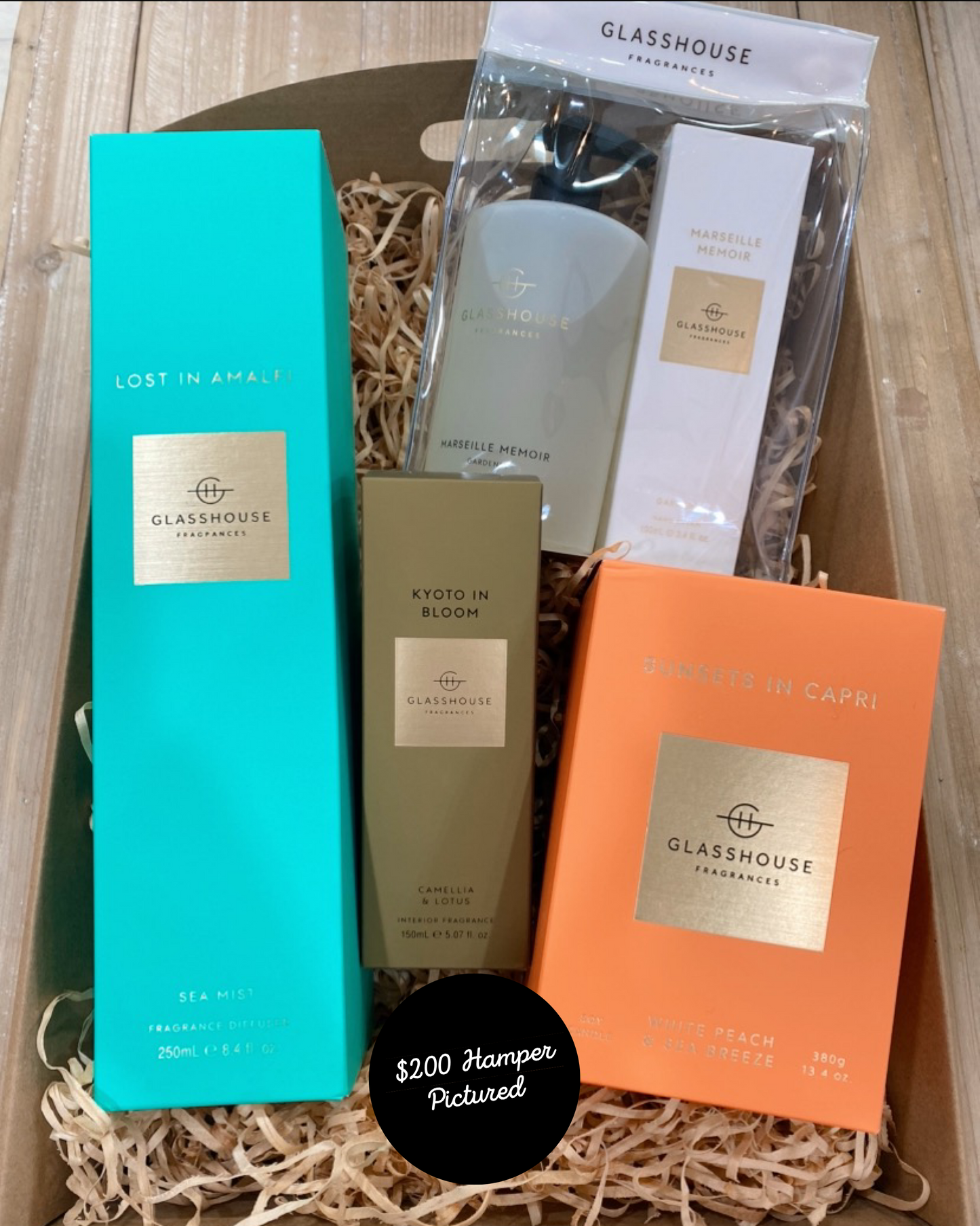Scented Hampers (GLASSHOUSE)