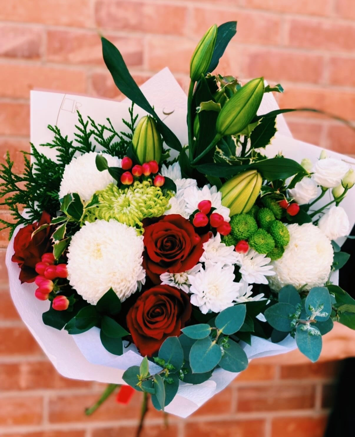 $100 CHRISTMAS BOUQUET