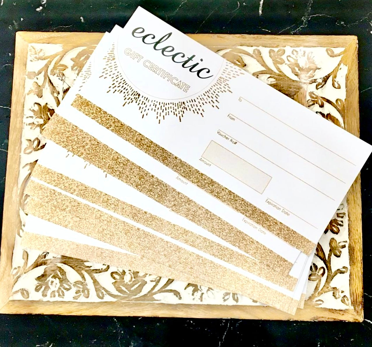 Eclectic GIFT VOUCHERS